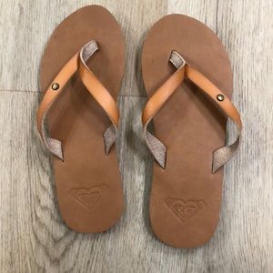 Roxy Leather Flip flops